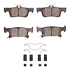 Ceramic Brake Pads & Hardware Kit, 2017-2018 GM, Position: Rear - image 1