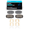 Ceramic Brake Pads & Hardware Kit, 2009-2013 Kia/Hyundai/Genesis, Position: Front - image 1