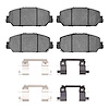 Ceramic Brake Pads & Hardware Kit, Fits Select Acura/Honda, Position: Front - image 1