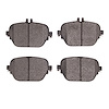 Ceramic Brake Pads, Fits Select Mercedes-Benz, Position: Rear