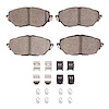 Ceramic Brake Pads & Hardware Kit, Fits Select Lexus/Toyota/Scion, Position: Front - image 1