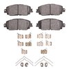 Ceramic Brake Pads & Hardware Kit, Fits Select Lexus/Toyota/Scion, Position: Front - image 2