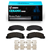 Ceramic Brake Pads & Hardware Kit, 2010-2021 Ford/Lincoln/Mercury/Mazda, Position: Front - image 1