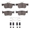 Ceramic Brake Pads & Hardware Kit, Fits Select Acura/Honda, Position: Rear - image 2