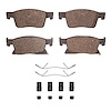 Ceramic Brake Pads & Hardware Kit, 2016-2019 GM, Position: Front - image 1