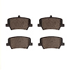 Ceramic Brake Pads, Fits Select Volvo, Position: Rear - image 1