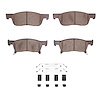 Ceramic Brake Pads & Hardware Kit, Fits Select Subaru, Position: Front - image 1
