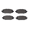 Ceramic Brake Pads, Fits Select Mopar, Position: Rear - image 1