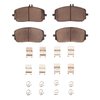 Ceramic Brake Pads & Hardware Kit, Fits Select Mercedes-Benz, Position: Front - image 2