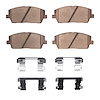 Ceramic Brake Pads & Hardware Kit, Fits Select Kia/Hyundai/Genesis, Position: Front - image 1