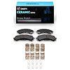 Ceramic Brake Pads & Hardware Kit, Fits Select Ford/Lincoln/Mercury/Mazda, Position: Front - image 1