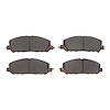Ceramic Brake Pads, Fits Select Ford/Lincoln/Mercury/Mazda, Position: Front - image 1