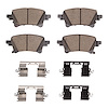 Ceramic Brake Pads & Hardware Kit, Fits Select Mopar, Position: Rear - image 1
