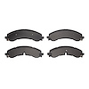 Ceramic Brake Pads & Hardware Kit, Fits Select GM, Position: Front & Rear - image 1
