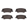 Ceramic Brake Pads, Fits Select Kia/Hyundai/Genesis, Position: Rear - image 1