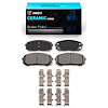 Ceramic Brake Pads & Hardware Kit, Fits Select Kia/Hyundai/Genesis, Position: Front - image 1