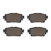 Ceramic Brake Pads, Fits Select Fits Multiple Makes/Models, Position: Rear - image 1