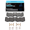 Ceramic Brake Pads & Hardware Kit, Fits Select GM, Position: Front - image 1