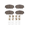 Ceramic Brake Pads & Hardware Kit, Fits Select Infiniti/Nissan, Position: Front