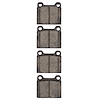 Semi-Metallic Brake Pads, 1961-2004 Fits Multiple Makes/Models, Position: Front & Rear