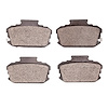 Semi-Metallic Brake Pads, 1966-1975 Infiniti/Nissan, Position: Front