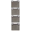 Semi-Metallic Brake Pads, 1965-1987 Fits Multiple Makes/Models, Position: Rear & Front - image 2