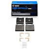 Semi-Metallic Brake Pads & Hardware Kit, 1965-1980 Fits Multiple Makes/Models, Position: Front - image 1