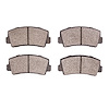 Semi-Metallic Brake Pads, 1970-1985 Ford/Lincoln/Mercury/Mazda, Position: Front - image 1