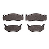 Semi-Metallic Brake Pads, 1973-1989 Mopar, Position: Front & Rear - image 1