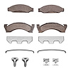 Semi-Metallic Brake Pads & Hardware Kit, 1974-1981 Fits Multiple Makes/Models, Position: Front - image 1