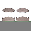 Semi-Metallic Brake Pads, 1974-1983 Fits Multiple Makes/Models, Position: Front - image 1