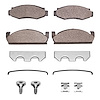Semi-Metallic Brake Pads & Hardware Kit, 1974-1983 Fits Multiple Makes/Models, Position: Front - image 1