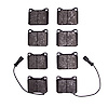 Semi-Metallic Brake Pads, 1991-2003 Fits Multiple Makes/Models, Position: Front