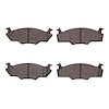Semi-Metallic Brake Pads, 1980-1984 Audi/Porsche/Volkswagen, Position: Front - image 1