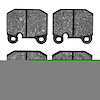Semi-Metallic Brake Pads, 1974-2011 Fits Multiple Makes/Models, Position: Front