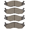 Semi-Metallic Brake Pads, 1982-1992 Mopar, Position: Front - image 1