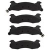Semi-Metallic Brake Pads, 1982-1990 Ford/Lincoln/Mercury/Mazda, Position: Rear - image 2