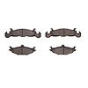 Semi-Metallic Brake Pads, 1984-1990 Mopar, Position: Front - image 1