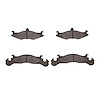 Semi-Metallic Brake Pads, 1983-1990 Mopar, Position: Front - image 1