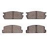 Semi-Metallic Brake Pads, 1981-1985 Ford/Lincoln/Mercury/Mazda, Position: Rear - image 1