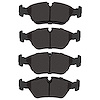 Semi-Metallic Brake Pads, 1982-1993 Fits Multiple Makes/Models, Position: Front