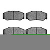 Semi-Metallic Brake Pads, 1982-1987 Volvo, Position: Front - image 1