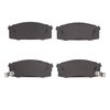 Semi-Metallic Brake Pads, 1981-1988 Infiniti/Nissan, Position: Front - image 2