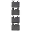Semi-Metallic Brake Pads, 1984-1989 Audi/Porsche/Volkswagen, Position: Front - image 2