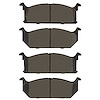 Semi-Metallic Brake Pads, 1985-1994 GM, Position: Front