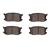 Semi-Metallic Brake Pads, 1981-1989 Fits Multiple Makes/Models, Position: Front - image 1