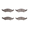 Semi-Metallic Brake Pads, 1986-1992 Ford/Lincoln/Mercury/Mazda, Position: Front - image 1