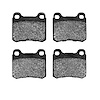 Semi-Metallic Brake Pads, 1983-1995 Mercedes-Benz, Position: Rear