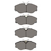 Semi-Metallic Brake Pads, 1987-1989 Infiniti/Nissan, Position: Front - image 1