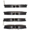 Semi-Metallic Brake Pads, 1987-1989 Infiniti/Nissan, Position: Front - image 3
